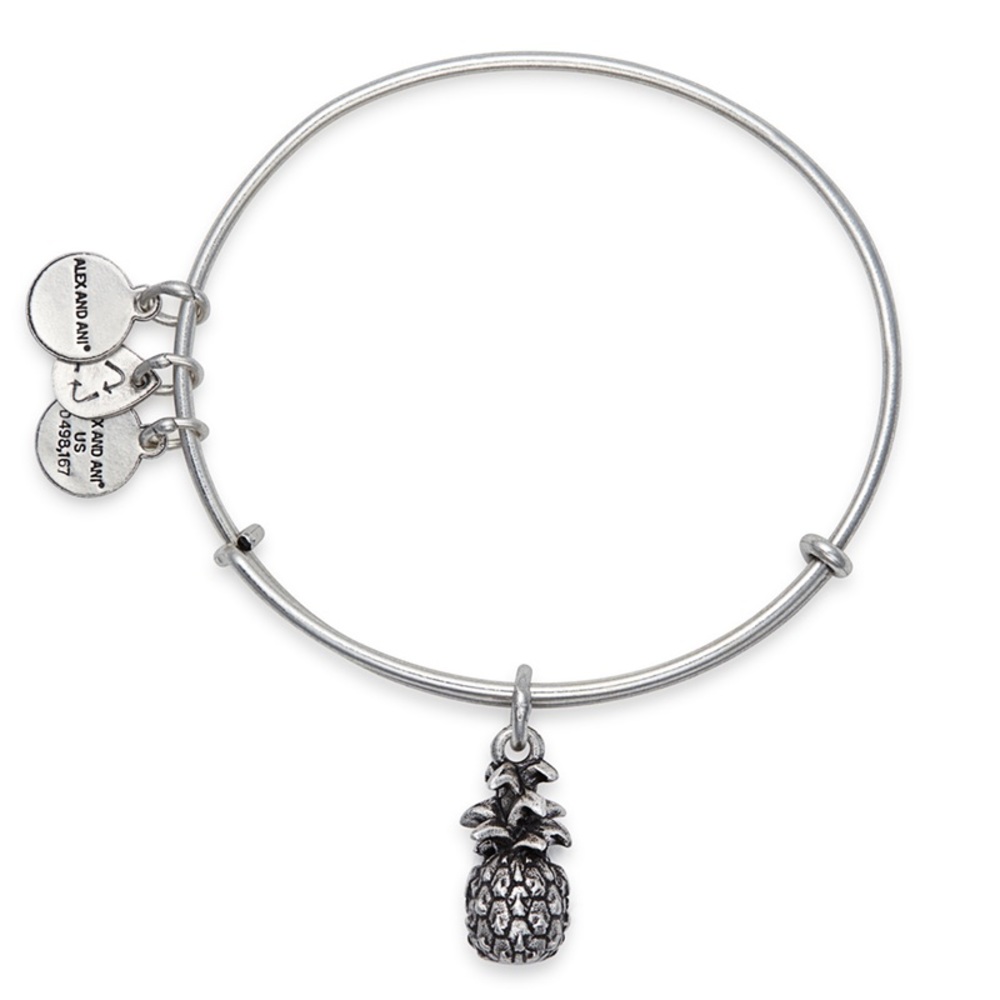 alex and ani pineapple bracelet